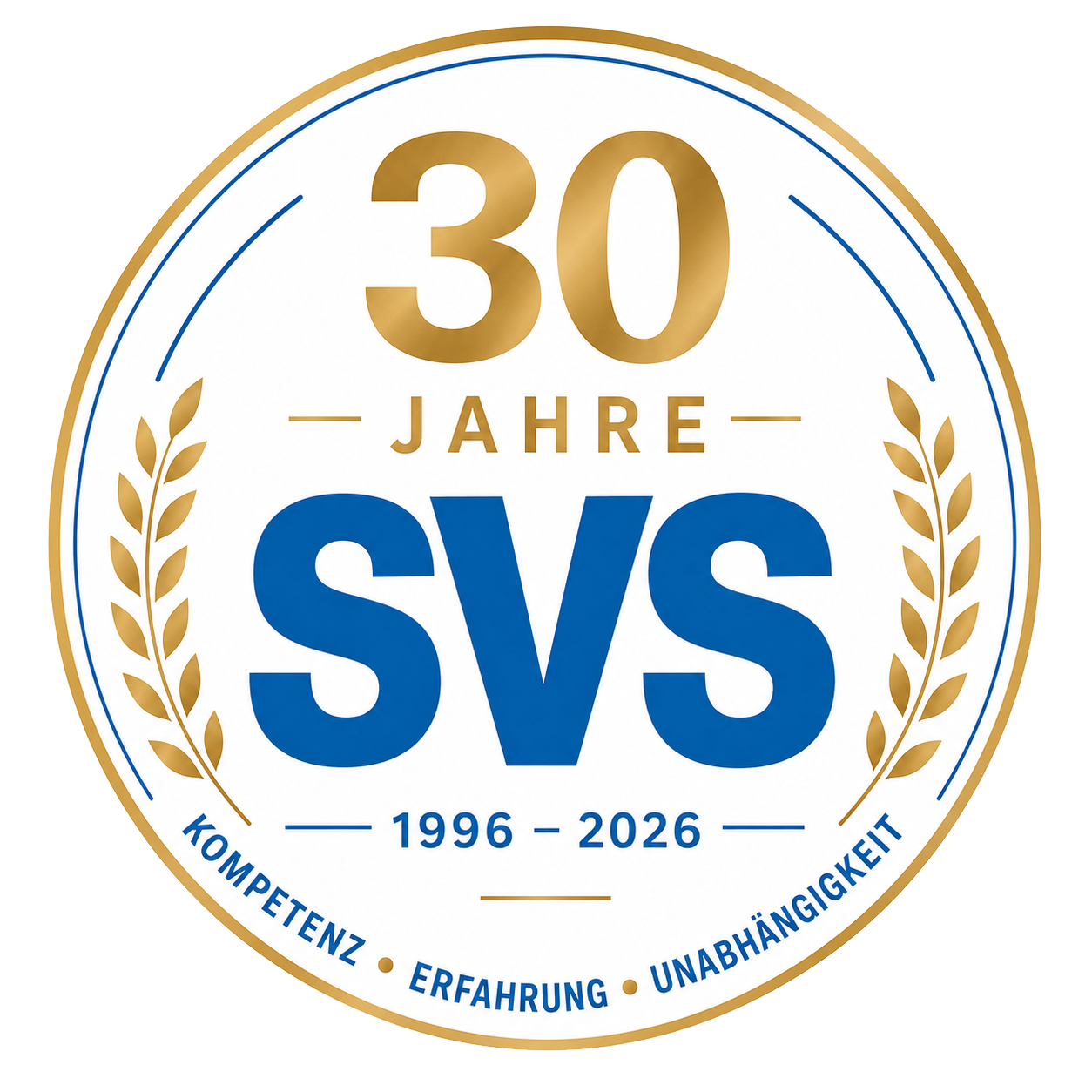 30 Jahre SVS Jubiläum Medaille